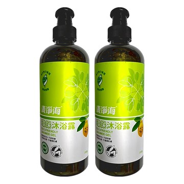 清淨海 環保沐浴露 天然植物萃取 溫和潔淨 不刺激 全家適用  750g  2件