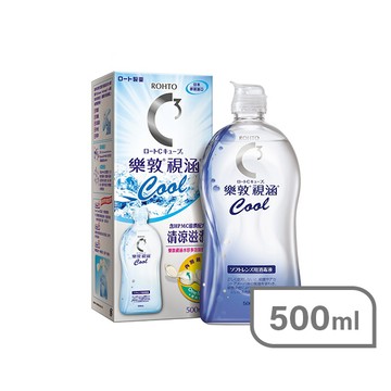 樂敦視涵水感多效保養液500ml-清涼滋潤
