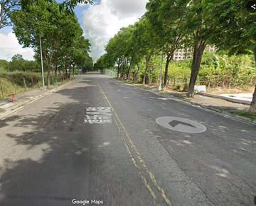 橋頭新市鎮臨橋新八路住五建地地形方正｜高雄市橋頭區後壁田段