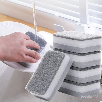 雙麵 洗碗海綿 雙麵海綿 雙麵菜瓜布 海綿 菜瓜布 洗碗 廚房清潔 清潔用品 廚房 清潔 油汙 加厚 耐用 RWXL