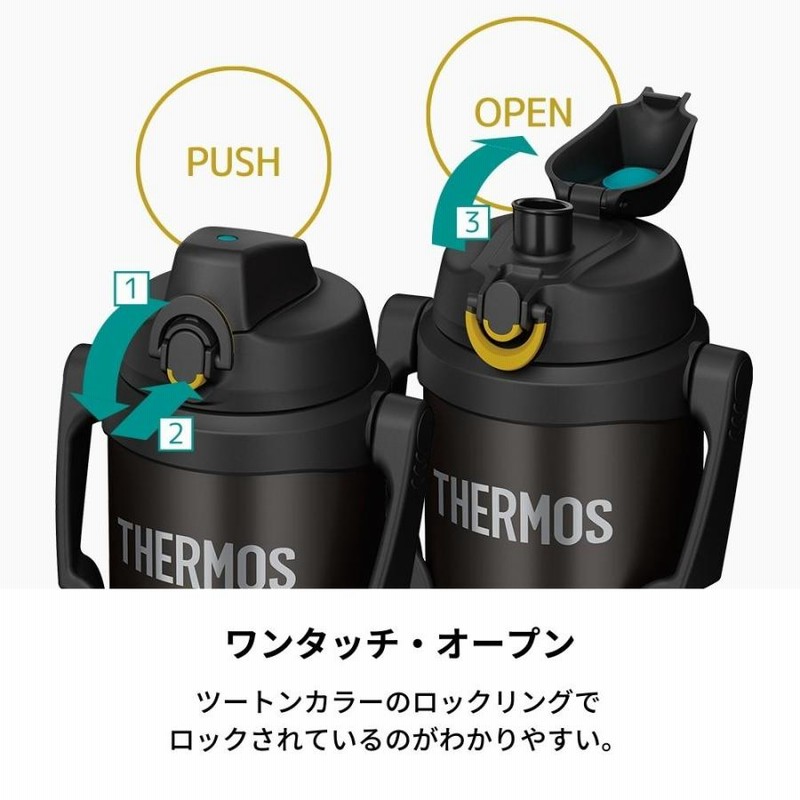 サーモス　大容量　水筒　2Ｌ　専用のお品　2本 サーモス 水筒 保冷 大容量 2リットル 2L FJQ-2000 ワンタッチ
