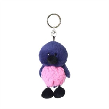 日本 NICI 吊飾鑰匙圈-紫色小鳥 10cm (JN1160)