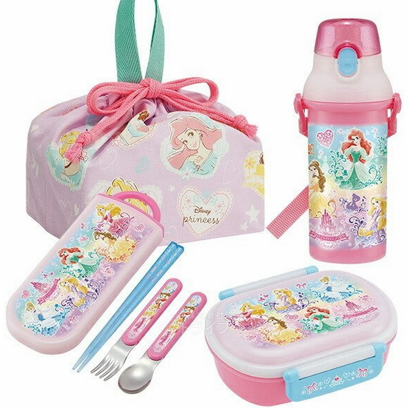 ディズニー プリンセス お買得４点セット 抗菌 お弁当箱 中子付 360ml トリオ 巾着 プラ水筒 通販 Lineポイント最大0 5 Get Lineショッピング