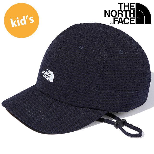 ノースフェイス キッズ 帽子 ジュニア THE NORTH FACE サマークーリング ハット 子ども用 UVカット 子供 こども 夏 暑さ対策 シアサッカー アウトドア  NNJ02206