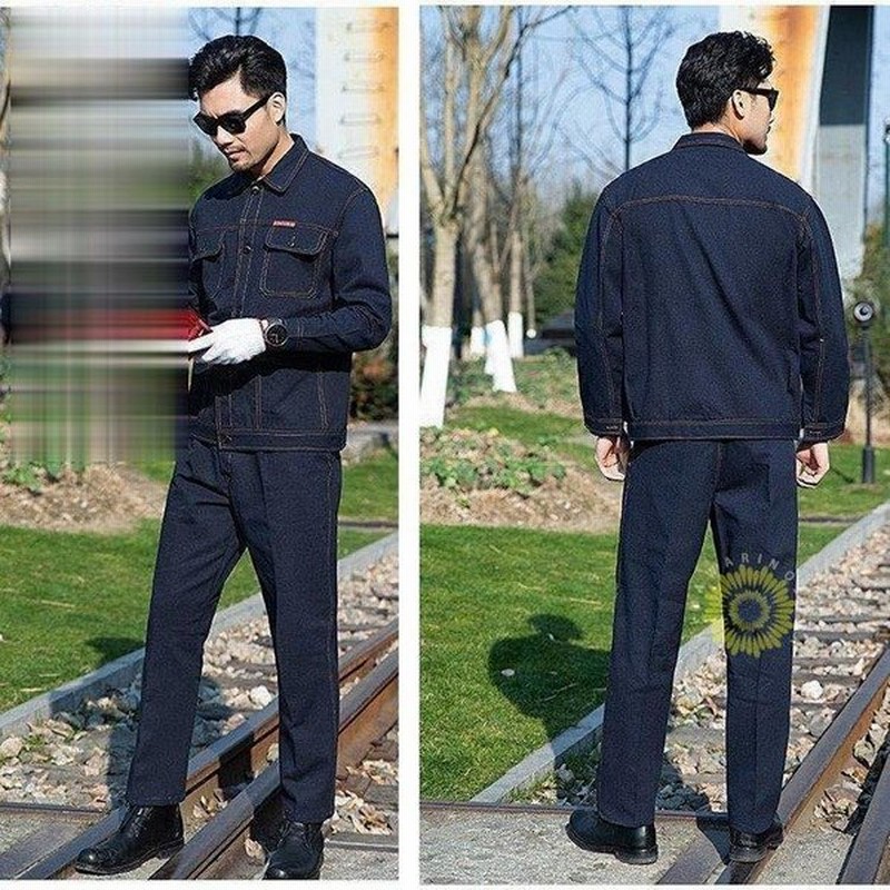 メンズレディース作業服作業着長袖半袖上下セット作業服ワークマンワークウェア耐磨耗男女兼用ユニフォームジャケットパンツ iNXqOhH8l6, 制服、 作業服 - www.aisom.org