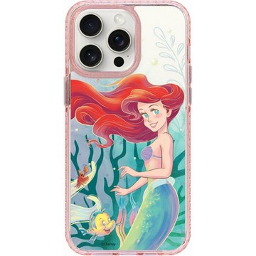 迪士尼公主愛麗兒 iPhone16 Samsung S25氣墊防摔/標準鏡面手機殼