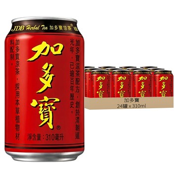 加多寶 涼茶  310ml  24罐
