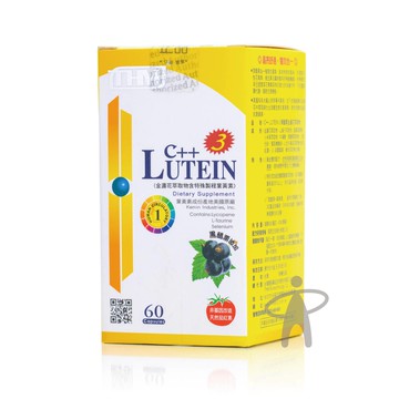 康富C++ Lutein3黑醋栗金盞花萃取物(500mgX60顆) /買3送1