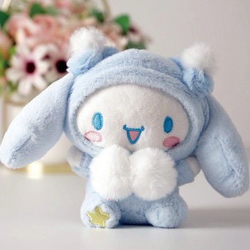 SANRIO 三麗鷗 星星睡衣系列 絨毛吊飾 掛件 /預購