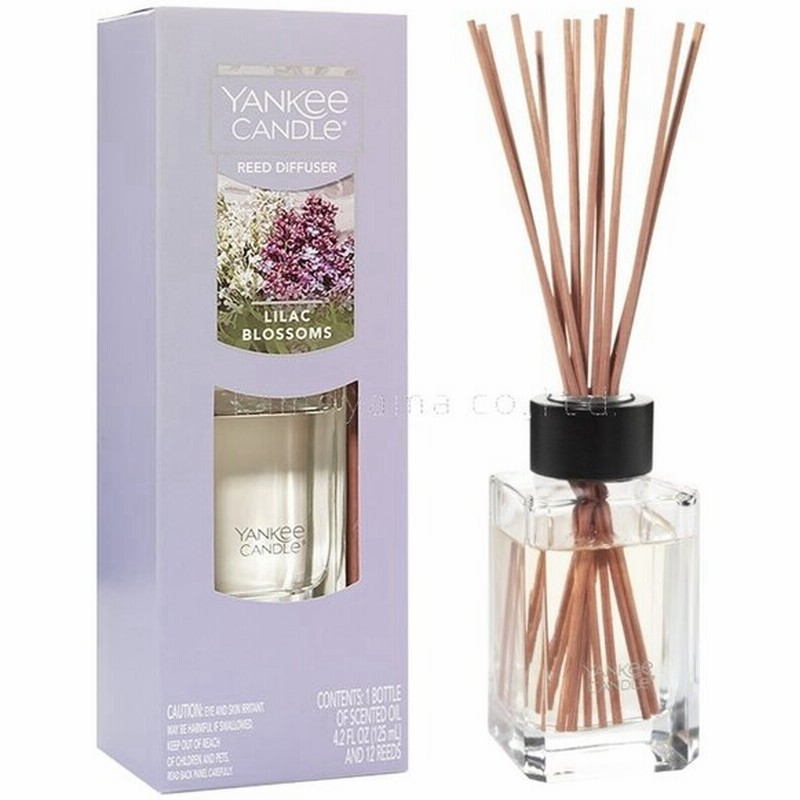 スクエア リードディフューザー アロマディフューザー おしゃれ 芳香剤 部屋 スティック ライラックブロッサムの香り ヤンキーキャンドル カメヤマ 通販 Lineポイント最大get Lineショッピング