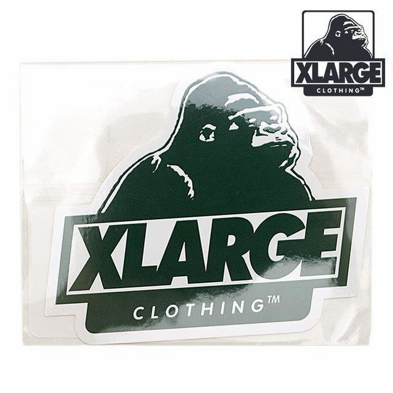 エクストララージ XLARGE スランテッド OG ステッカー