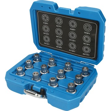 輪輞鎖螺母,13件套,適用於福斯車種