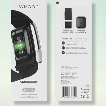 【台灣公司 可開發票】進口WHOOP運動手環智能手環 12個月會員5.0 健康與健身可穿戴設備