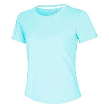 Nike ONE LUXE DF SS STD 女款 淡藍色 訓練 運動 短袖 上衣 DD0619-442