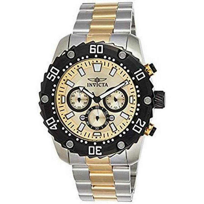 特価Invicta Men ＆apos;s ＆apos; Pro Diver ＆apos; QuartzステンレススチールCasual Watch Color silver-toned (モデル: 22225?)並行輸入商品