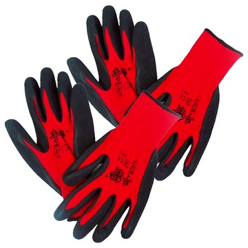 優得 舒適尼龍防滑手套 M 2雙 - 耐磨 透氣