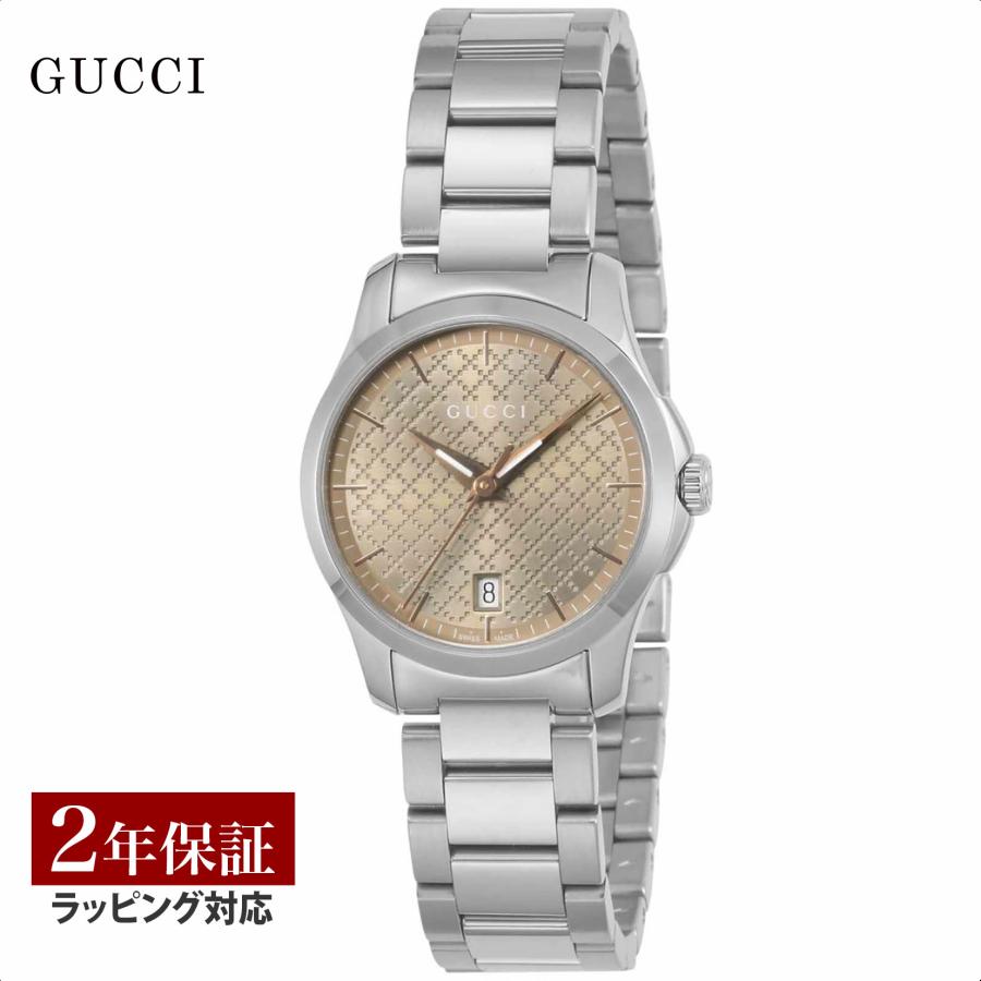 グッチ GUCCI レディース 時計 G-TIMELESS Gタイムレス クォーツ ブラウン YA126594 時計 腕時計 高級腕時計 ブランド  【ローン金利無料】 | LINEブランドカタログ