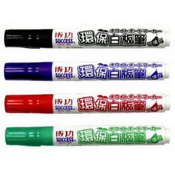 【文具通】SUCCESS 成功 環保白板筆 可填充 13071 黑 A1210205【APP滿額下單10%點數(單一帳號最高1500點)】8/31止