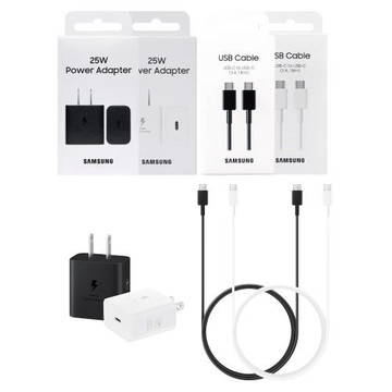 Samsung三星 原廠 25W PD 3.0超快充T2510+3A,1.8m 雙Type C 線DX310 (公司貨)