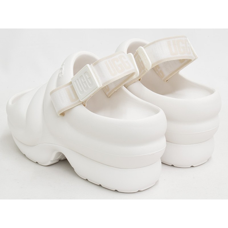 UGG AWW YEAH 【アグ アー イヤー イェイ】 【厚底 ウェッジソール サンダル スライド ストラップ】 BRIGHT WHITE |  LINEブランドカタログ