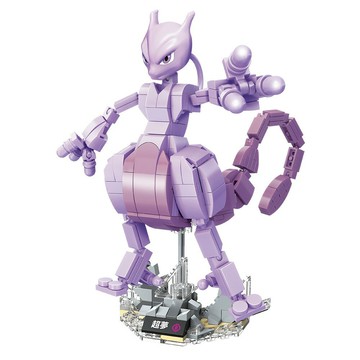 《Qman 啟蒙積木》寶可夢積木 B0111 超夢 東喬精品百貨