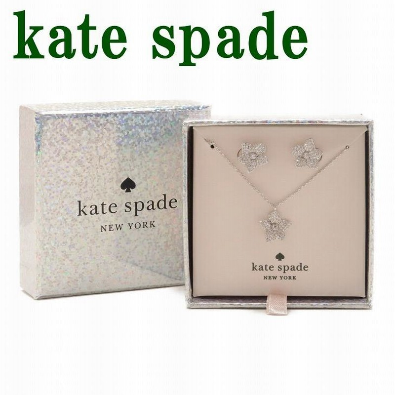 ケイトスペード KateSpade ネックレス ピアス レディース フラワー 花