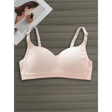 加蒂諾尼無鋼圈內衣少女大胸顯小文胸罩聚攏夏季薄款收副乳防下垂