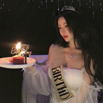 【芽米栗】最快隔日到 生日背帶 女神級生日背帶生日肩帶 生日彩帶 生日裝扮 壽星背帶 生日背帶 生日道具 慶生道具