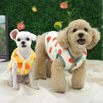 ParisDog 小橘子雙面絨毛狗狗背心 (寵物服飾) 2XL-3XL
