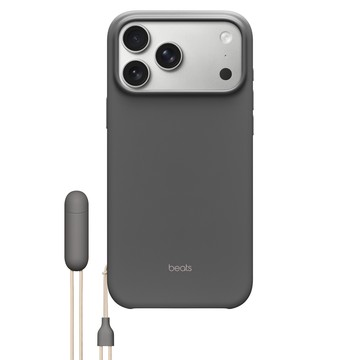 Beats iPhone 17 Pro Max Kickstand MagSafe 保護殼 (適用相機控制) – 礦石灰色