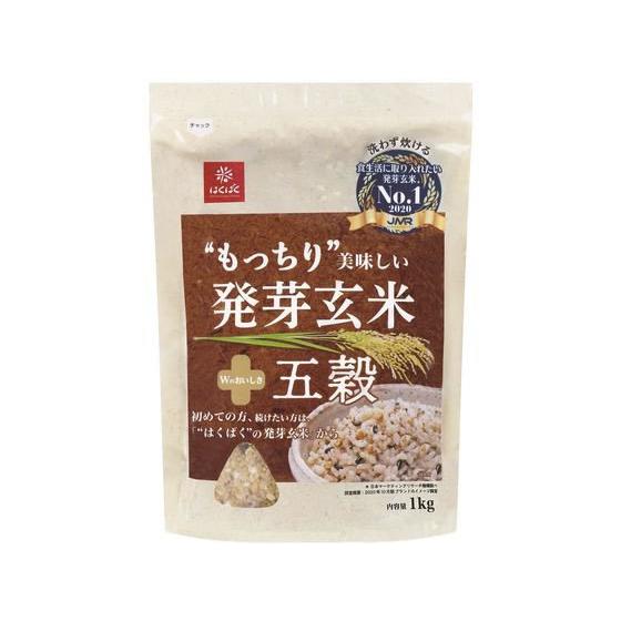 はくばく 美味発芽玄米 五穀 1KG 雑穀 お米