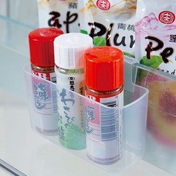 【UDiLiFE】 生活大師 藏鮮 冰箱掛式收納盒 冰箱內側門收納盒 分格 分類 整理收納架 食物保鮮盒 蔥薑蒜儲物盒