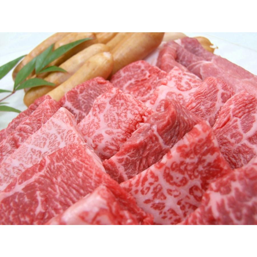 A4 A5 黒毛和牛 未経産メス牛 上焼肉バーベキューセット 400g