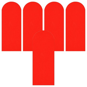 bebehome 典雅宮廷風紅包袋 純色款 豎版  5個裝