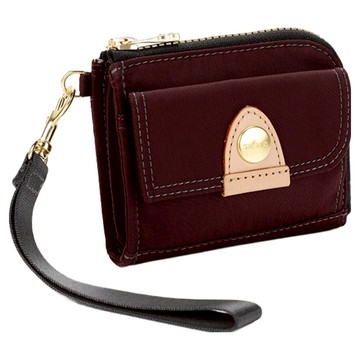 satana Soldier 趣遊多隔層零錢包  標準型  栗紅色