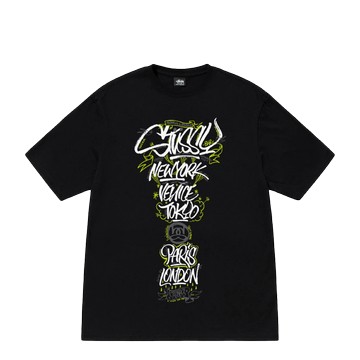 BORN RAISED STUSSY HANDSTYLES TEE