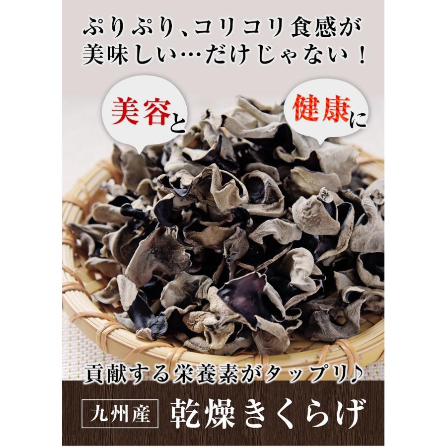 乾燥 きくらげ 九州産 送料無料 1袋30g 国産 木耳 食物繊維 たっぷり きのこ 低カロリー 栄養豊富 お試し 7-14営業日以内に出荷予定(土日祝日除く)