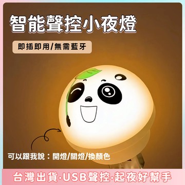 快速出貨🌷小夜燈 聲控燈 智能語音燈  床頭燈 語音小夜燈 USB小夜燈 聲控夜燈 USB燈 迷你小夜燈 智能燈