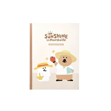 蝦皮隔日到貨 呆萌町DINOTAENG 空白固頁筆記本 16K-採收 墊腳石購物網