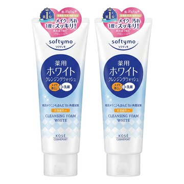KOSE 高絲 softymo 絲芙蒂 嫩白卸粧洗顏霜  190g  2條