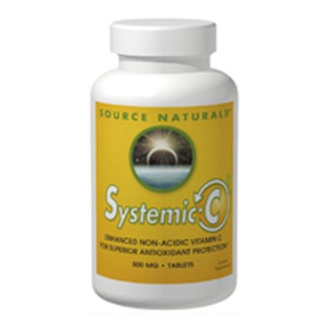 Systemic C tablets 100 Tabs by Source Naturals
