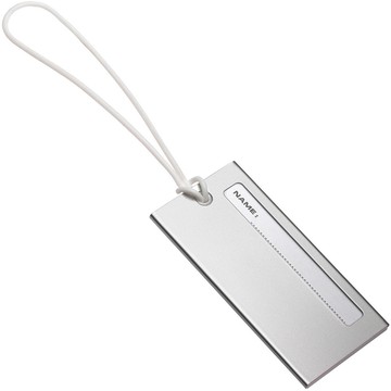 REFLECTS 長方行李掛牌(銀)