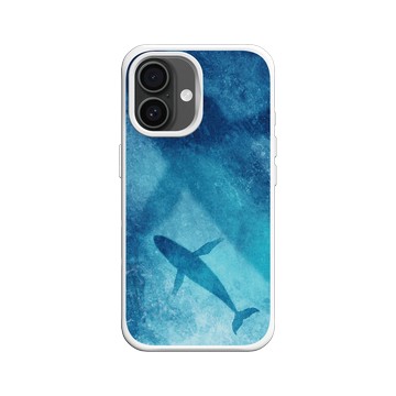 iPhone 16 SolidX 白 - 花生騷 WasangShow - 深海鯨魚