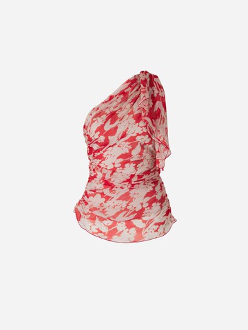 Victoria Beckham Printed Draped Top