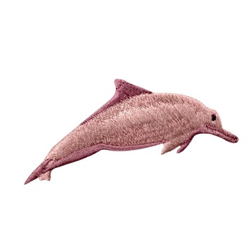 Novigo 台灣動物熨燙刺繡 / 台灣白海豚