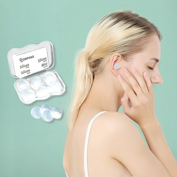 6入 矽膠耳塞 黏土耳塞 抗噪耳塞 睡眠耳塞 隔音耳塞 游泳耳塞 降噪耳塞【JA312】99750走走去旅行