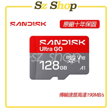 SanDisk Ultra microSDHC UHS-I (A1) 128G 原廠公司貨 十年原廠保固