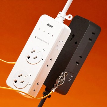 【預購】POWER GUARD 接地氣延長線 1.8M 黑色