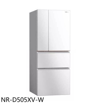 【Panasonic 國際牌】【NR-D505XV-W】500公升四門變頻雪霧白冰箱(含標準安裝)