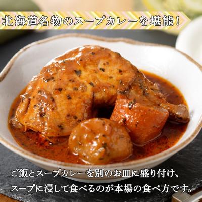 ふるさと納税 倶知安町 チキンが丸ごと1本入ったスープカレー 中辛 300g×20個